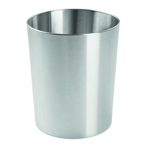 פח עגול כסוף מתכתי PATTON Waste Can
