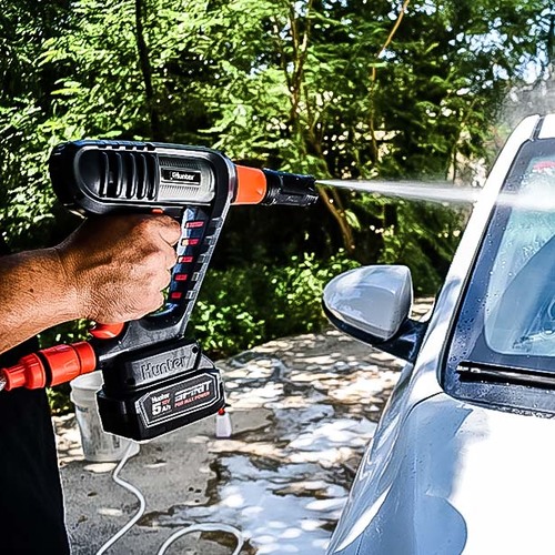 אקדח שטיפה בלחץ נטען 18V - גוף בלבד