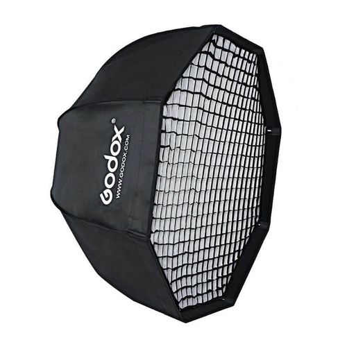  סופטבוקס מטריה אוקטגון Godox SB-GUE120 Umbrella Softbox Grid עם גריד BOWENS