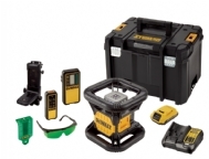 פלס לייזר ירוק – מסתובב Dewalt DCE079D1G 18V