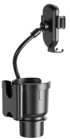 3 ב-1, מחזיק כוסבקבוק + 2 מקומות לטלפון הסלולרי שלכם במתקן אחד.