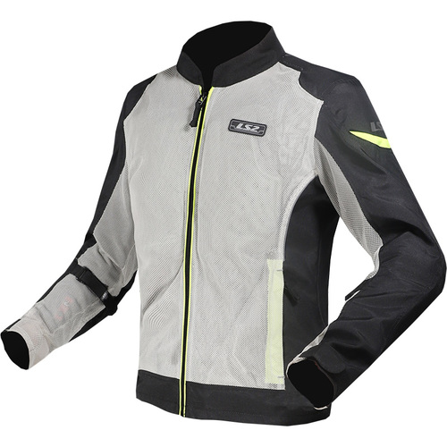 מעיל קיץ אל אס 2 אפור / צהוב - LS2 AIRY JACKET