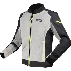 מעיל קיץ אל אס 2 אפור / צהוב - LS2 AIRY JACKET