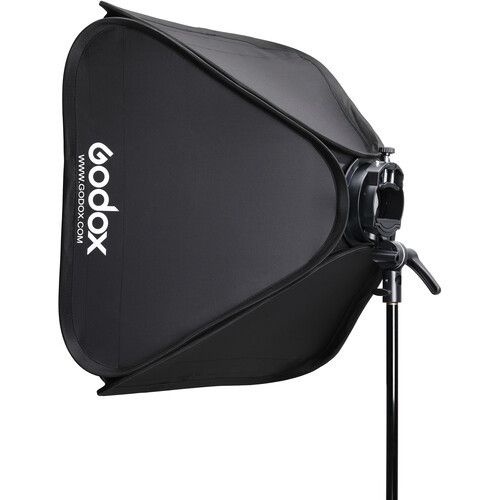 ערכת חיבור S2 לפלאש + סופטבוקס 80x80 - דגם Godox SGUV8080