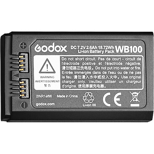 סוללה Godox WB100 לפלאש AD100pro