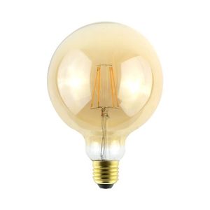 פחם גלוב אמבר לעמעום LED 8W E27 תאורת אווירה חמה Nisko