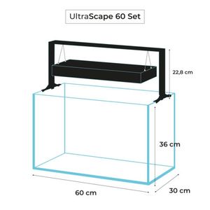 אקווריום UltraScape 60 forest set 