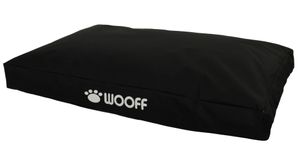 כרית מלבנית נגד גשם צבע שחור WOOFF - 70X110X15CM L