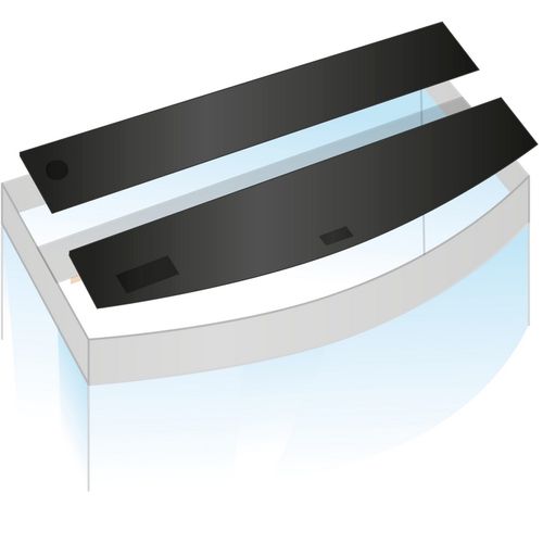 סט מכסים לויזן 450 שחור (2 יח')