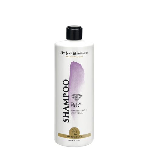 סן ברנרד שמפו קריסטל קלין לפרווה לבנה 500 ML