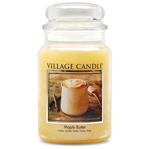 נר ריחני גדול Maple Butter Candle