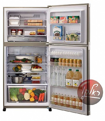 מקרר 2 דלתות מקפיא עליון 558 ליטר SHARP שארפ דגם SJ-3355