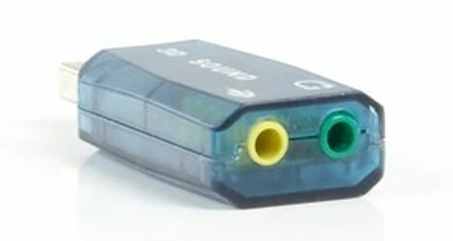 מתאם USB לאודיו - אוזניות + מיקרופון (כרטיס קול USB) Dagan CMP-SOUNDUSB