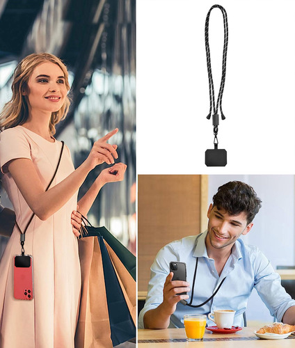 שרוך נשיאה אוניברסלי לסמארטפון - דגם שרוך עבה