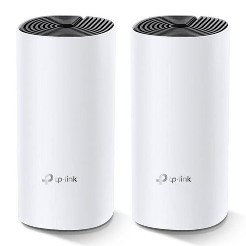 ראוטר אלחוטי TP-Link 802.11ac AC1200 Whole Home Mesh Wi-Fi System Deco M4 - שתי יחידות באריזה