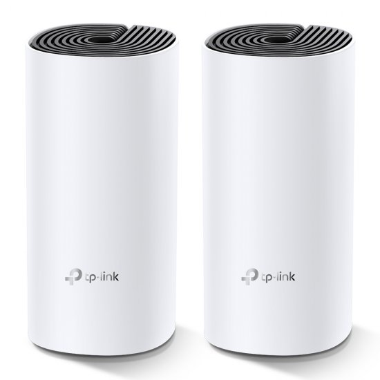 ראוטר אלחוטי TP-Link 802.11ac AC1200 Whole Home Mesh Wi-Fi System Deco M4 - שתי יחידות באריזה