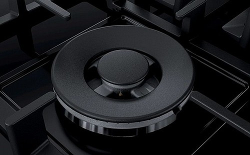 כיריים גז יוקרתיות 90 סמ דגם Bosch PPS9A6B90 זכוכית שחורה