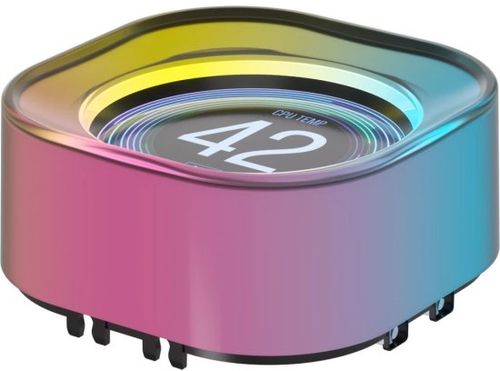 מסך LCD לתצוגת טמפרטורת מעבד Corsair iCUE LINK - צבע לבן