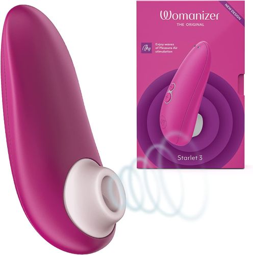 ויברטור Womanizer Starlet דור 3 הטוב והשקט בעולם