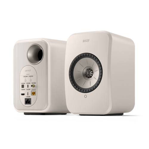 Kef LSX II LT white back