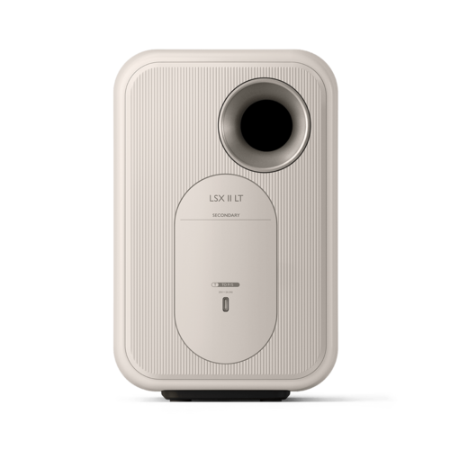 Kef LSX II LT white back
