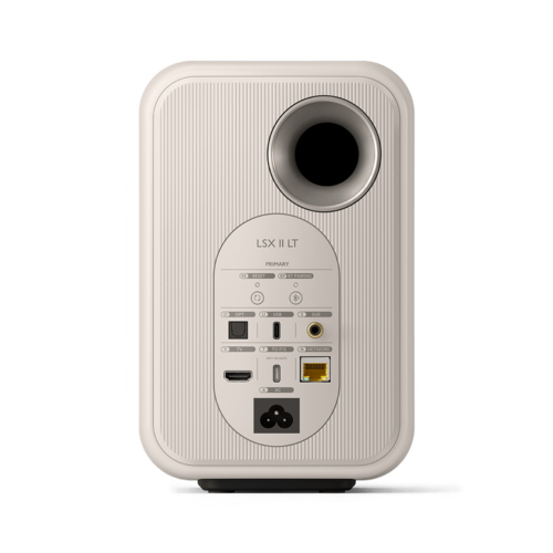 Kef LSX II LT white back