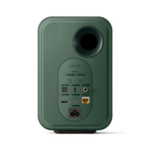 Kef LSX II LT green back