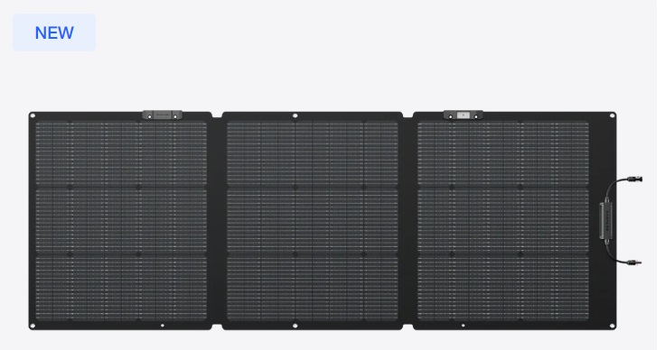 פאנל סולארי 160W ECOFLOW מתקפל