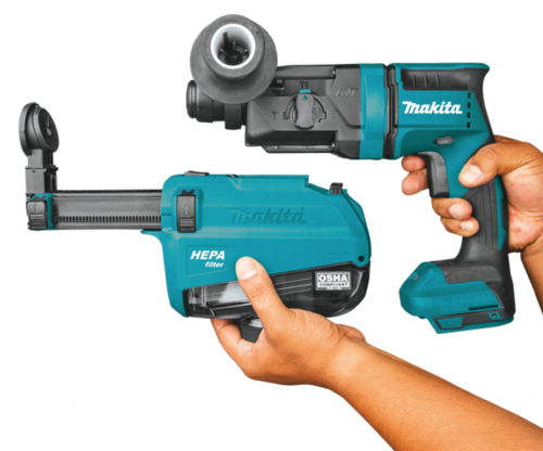  שואב אבק ייעודי DX05 לפטישון דגם DHR182 תוצרת MAKITA 