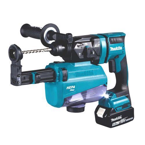  שואב אבק ייעודי DX05 לפטישון דגם DHR182 תוצרת MAKITA 