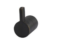 קולב בודד אליטה שחור עשוי BRASS מק