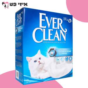 חול מתגבש אוור קלין אקסטרה סטרונג ללא ריח (כחול) 10 ליטר Ever Clean