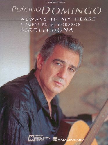 ספר תווים Placido Domingo: Always in my Heart (Piano/Vocal) 