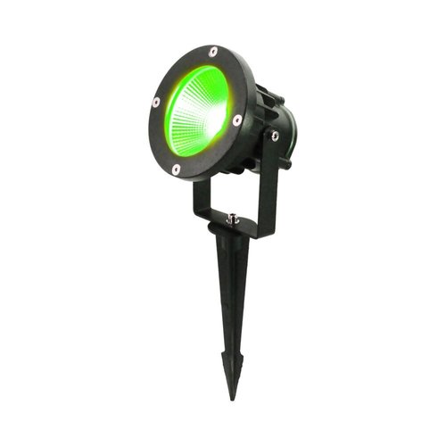  דוקרן לד לגינה 12W 12V כבל 1.5 מ' אור חם 