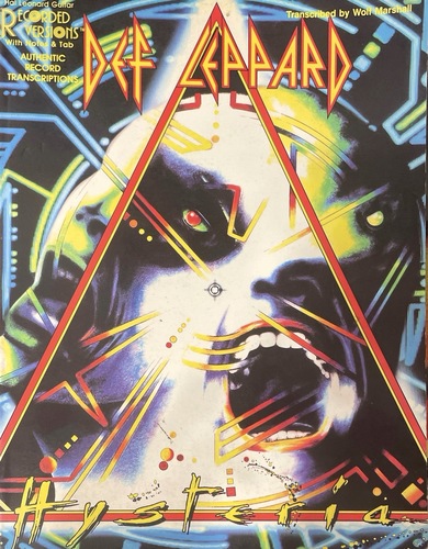 ספר תווים (Def Leppard – Hysteria (Guitar Notes & Tab
