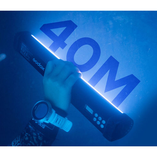 מקל אור עמיד במים Godox WT60R RGB Dive Tube Light 64cm
