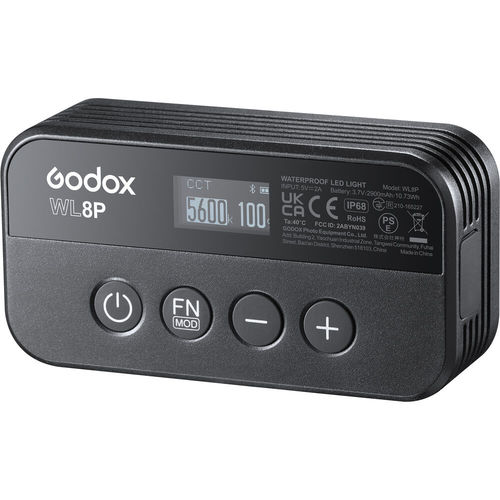 תאורת לד רציפה קטנה עמידה במים Godox WL8P Waterproof LED Light