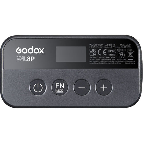 תאורת לד רציפה קטנה עמידה במים Godox WL8P Waterproof LED Light