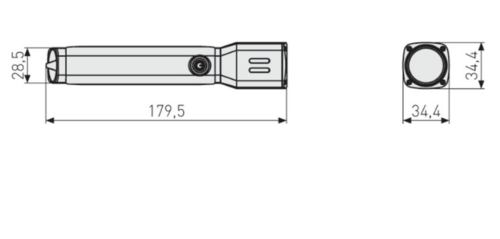 פנס מקצועי TL-517 מבית ABUS