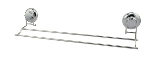 מוט כפול 53 ס״מ LOCK קידוח/הדבקה ניקל עשוי נירוסטה 73113