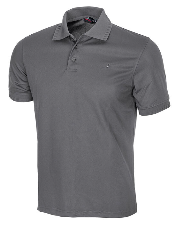 חולצת פולו לגברים חולצת POLO COOL DRY OUTDOOR אפור
