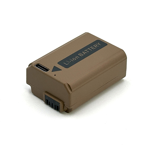 nbk tnp-fw50 סוללה חליפית עבור sony עם חיבור usb-c