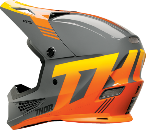 קסדת שטח לאופנוע THOR MX Sector 2 Carve Helmet כתום\אפור