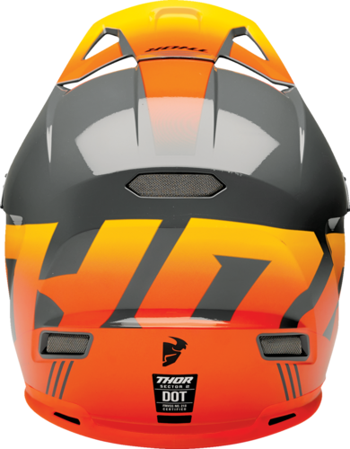 קסדת שטח לאופנוע THOR MX Sector 2 Carve Helmet כתום\אפור