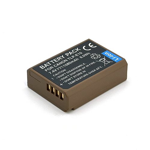 סוללה חליפית  lp-e10 עם חיבור usb-c