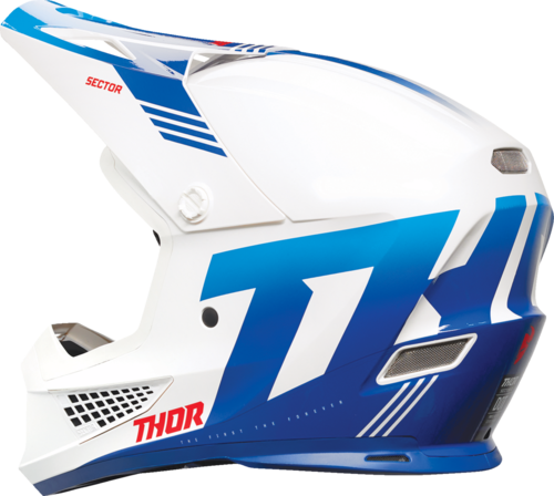 קסדת שטח לאופנוע  THOR MX Sector 2 Carve Helmet כחול\לבן