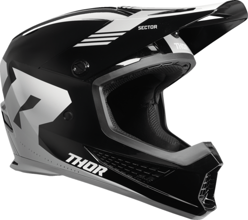 קסדת שטח לאופנוע  THOR MX Sector 2 Carve Helmet שחור/אפור
