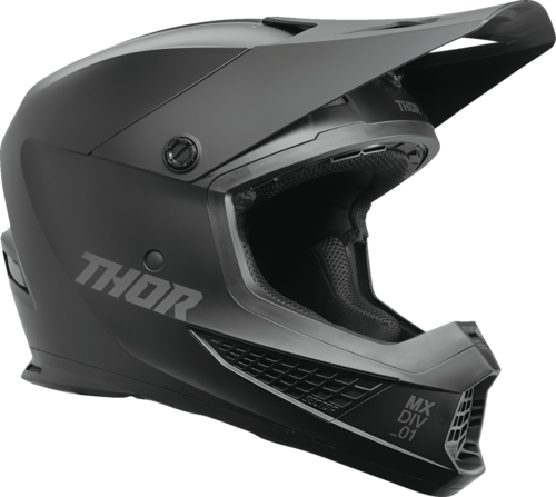 קסדת שטח לאופנוע  THOR MX Sector 2 Carve Helmet -שחור מט 