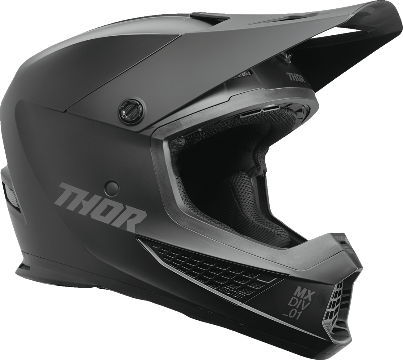 קסדת שטח לאופנוע  THOR MX Sector 2 Carve Helmet -שחור מט 