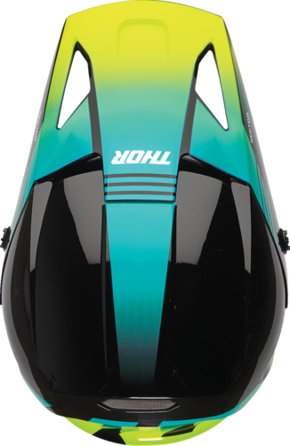 קסדת שטח לאופנוע  THOR MX Sector 2 Carve Helmet שחור/צהוב/ירוק 